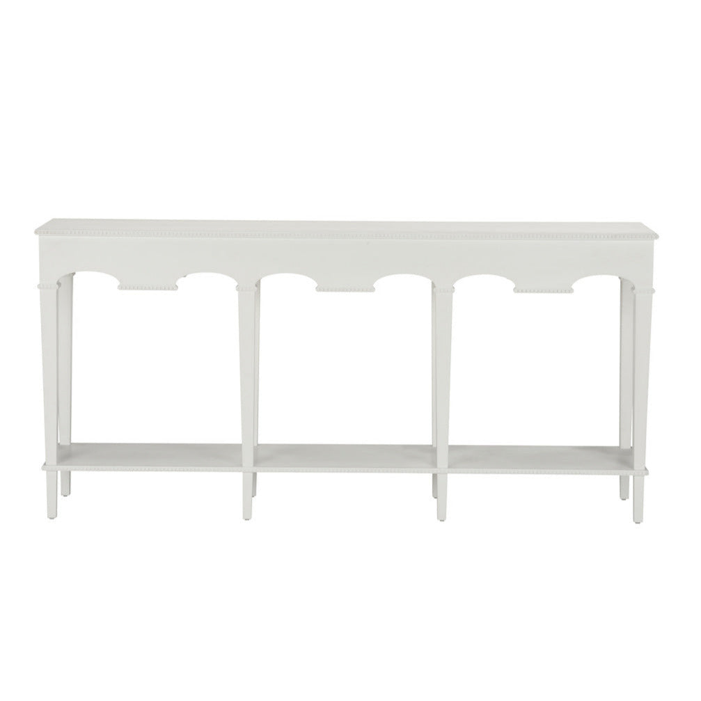 Table console Oslo blanche