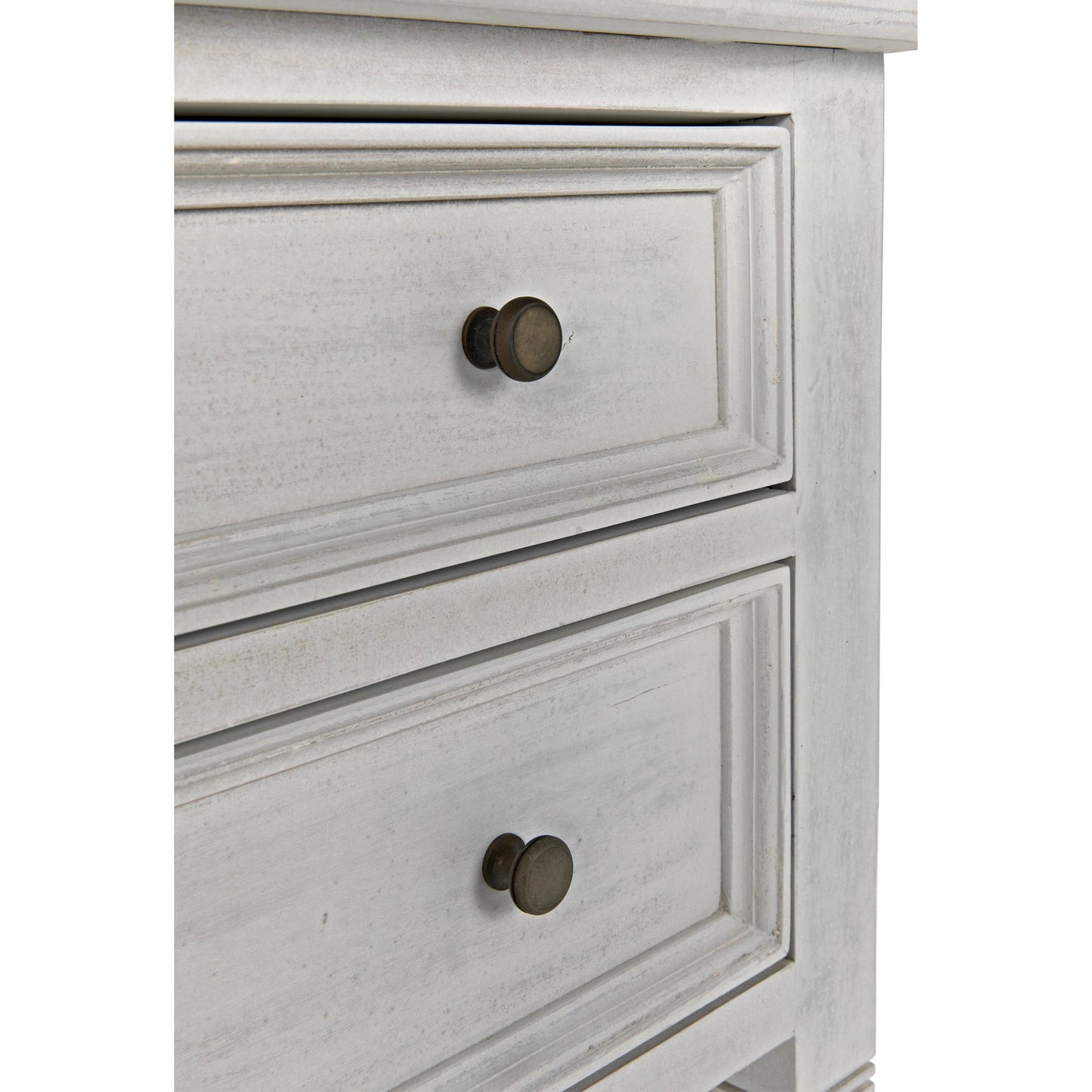 Table d'appoint Oxford blanchie