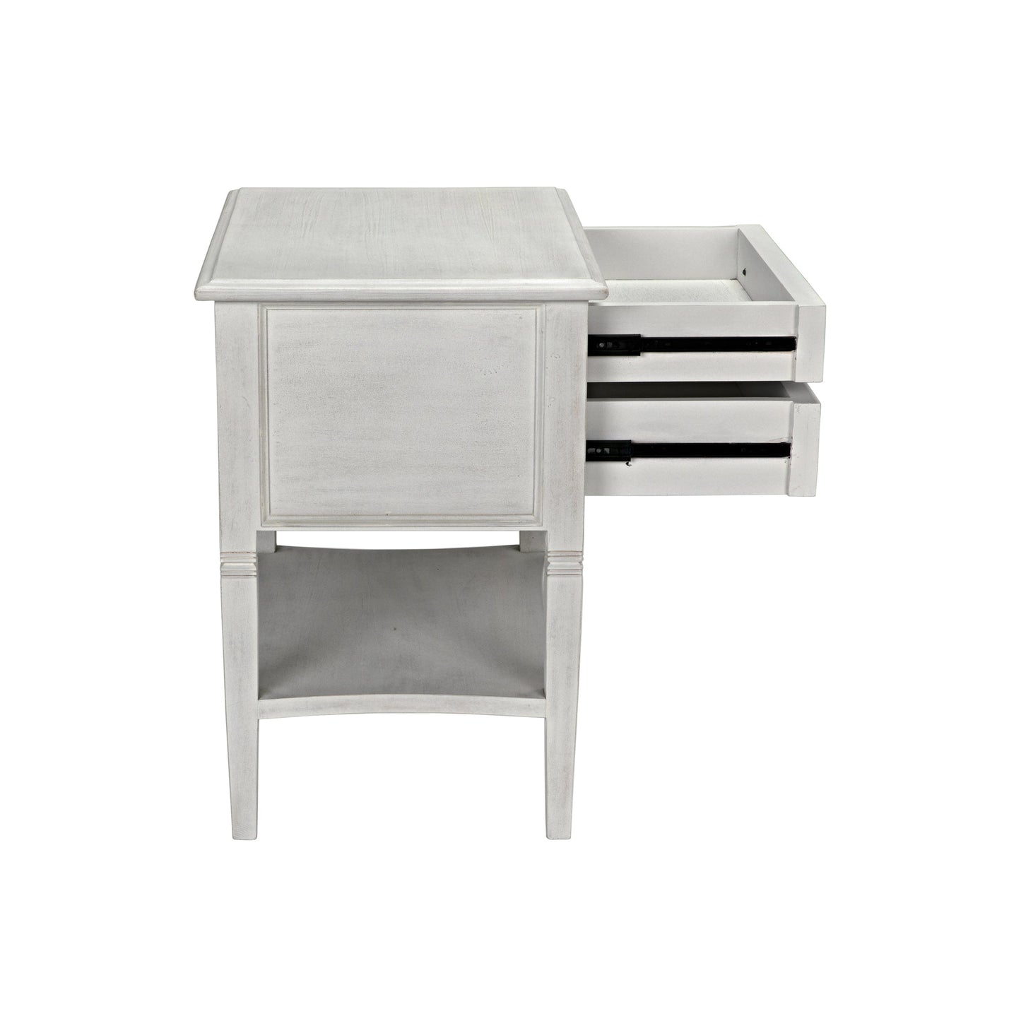 Table d'appoint Oxford blanchie