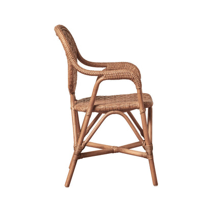 Fauteuil Portofino marron antique
