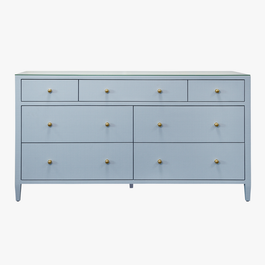Commode Saxon bleu clair