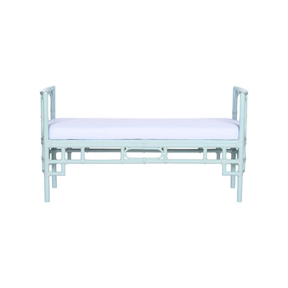 Banc en rotin de bord de mer