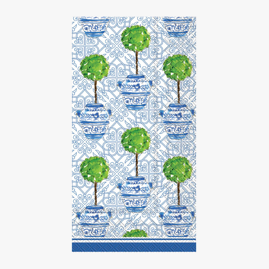 Serviettes en papier pour invités Topiaire