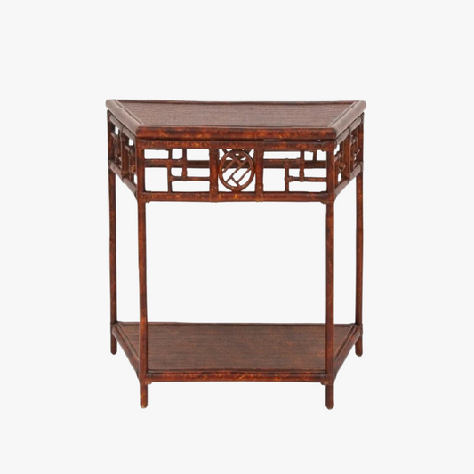 Petite table demi-lune Tortue Pagode