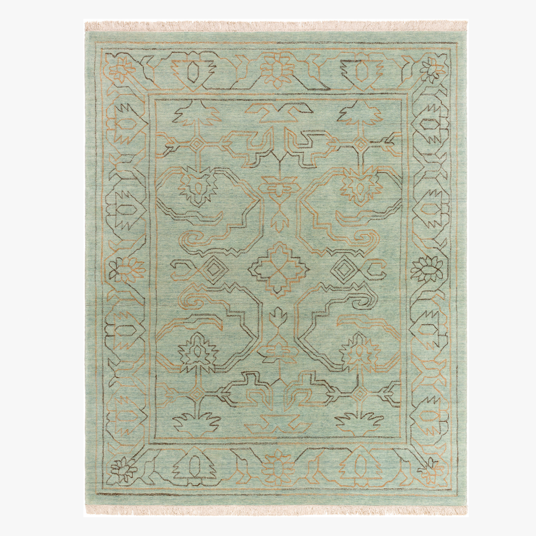 Tapis en laine Willow Sky