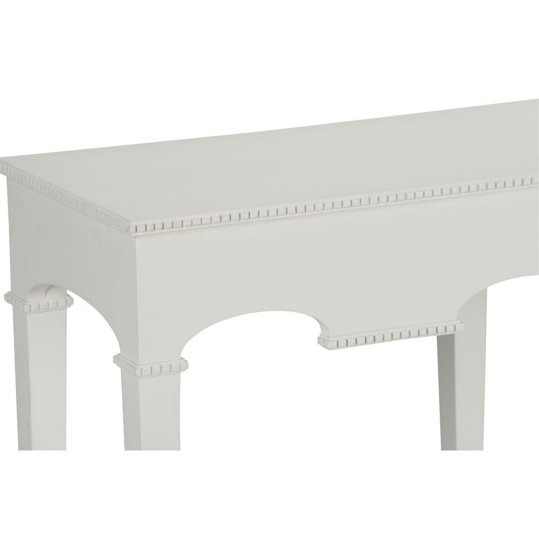 Table console Oslo blanche