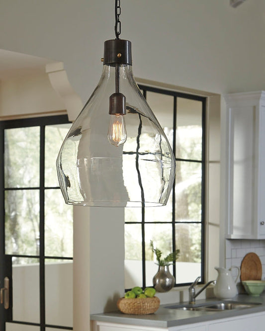 Suspension en verre Avalbane (1/CN)