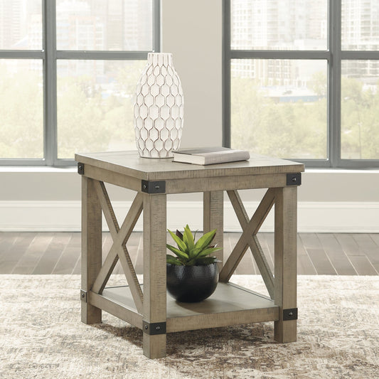 Table d'appoint rectangulaire Aldwin
