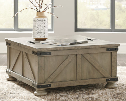Table basse Aldwin avec rangement