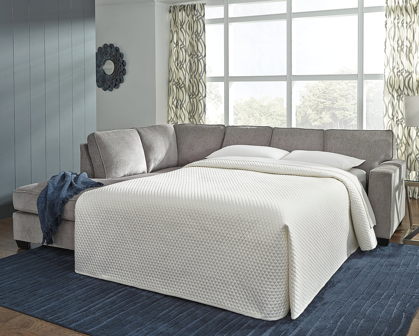 Canapé-lit sectionnel 2 pièces Altari avec méridienne