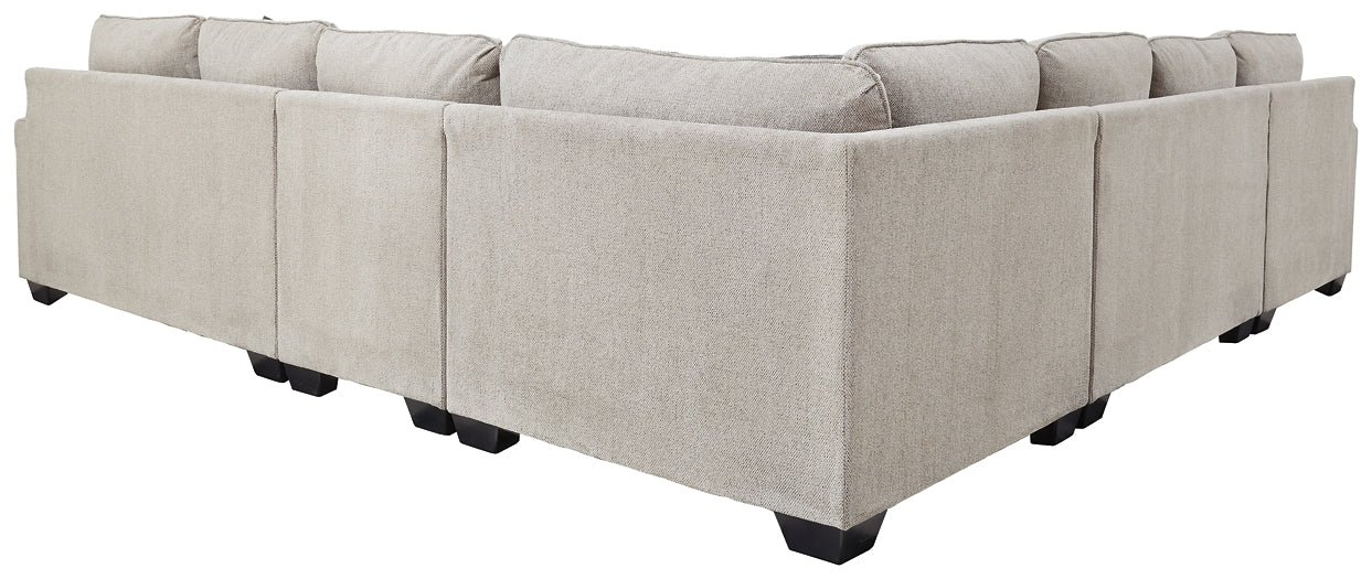 Canapé modulable Ardsley 5 pièces avec méridienne