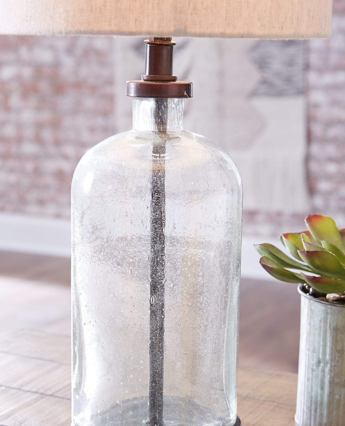 Lampe de table en verre Bandile (1/CN)
