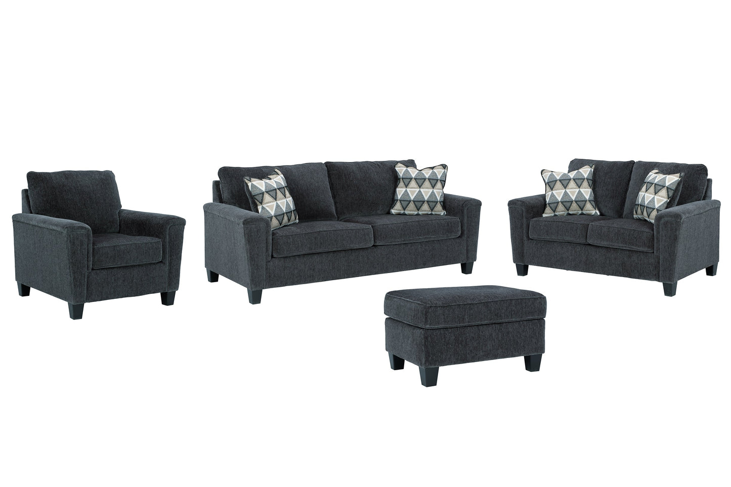 Canapé, causeuse, chaise et pouf Abinger