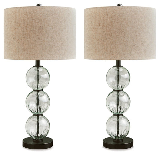 Lampe de table en verre Airbal (2/CN)
