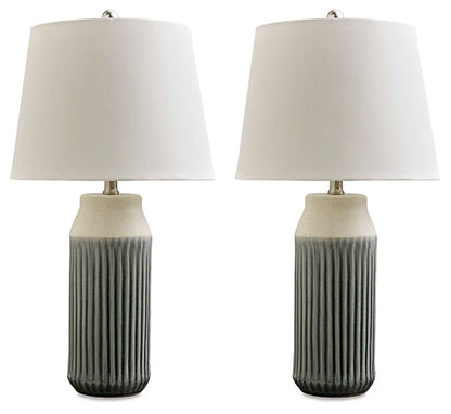 Lampe de table en céramique Afener (2/CN)