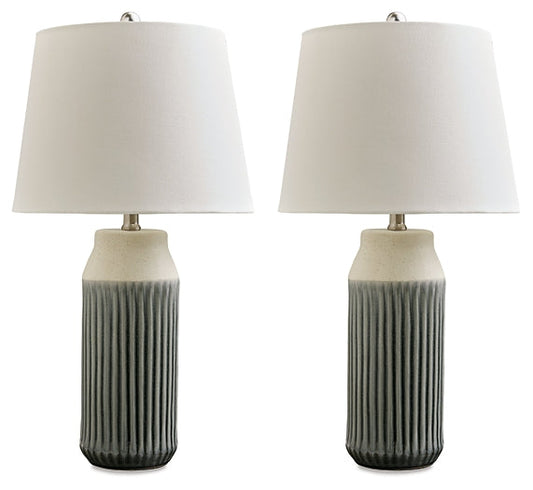 Lampe de table en céramique Afener (2/CN)