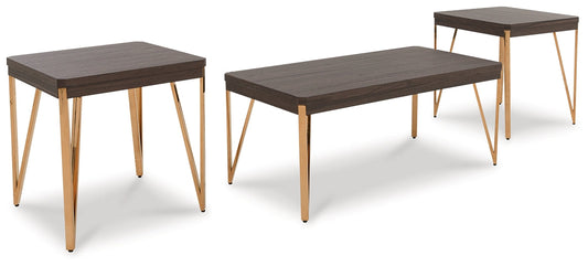 Ensemble de tables d'appoint Bandyn (3/CN)