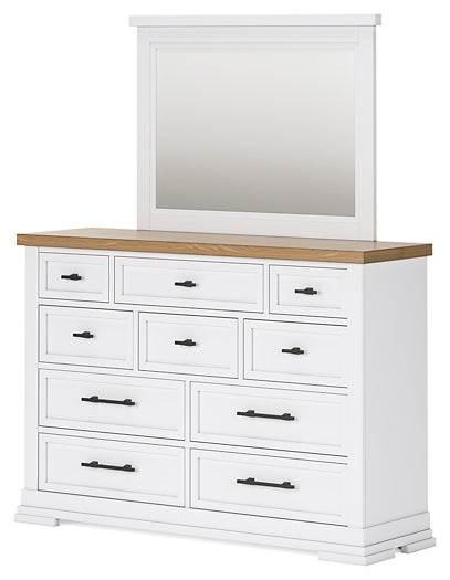Commode et miroir Ashbryn