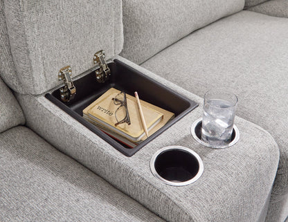 Canapé sectionnel inclinable électrique 3 pièces Acklen Place avec méridienne