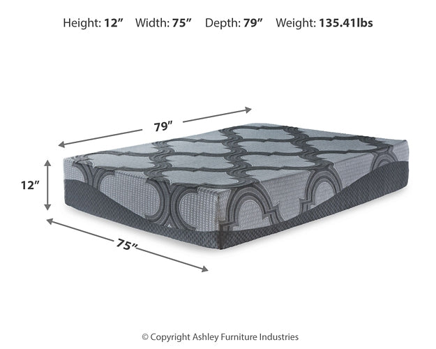 Matelas hybride Ashley King de 12 pouces