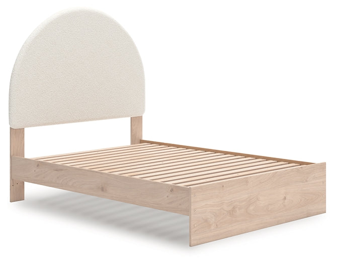 Lit à panneaux entièrement rembourré Arloster