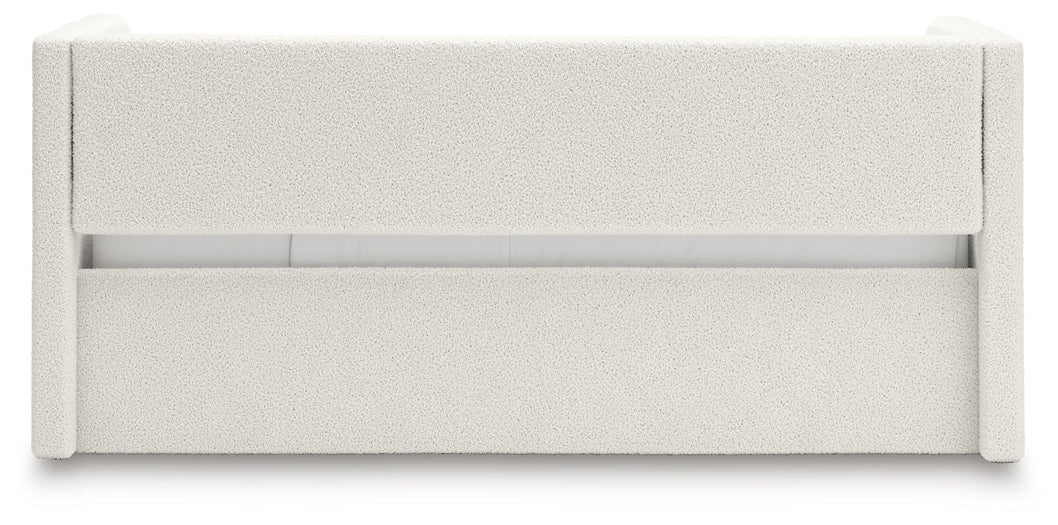 Lit de jour entièrement rembourré Arloster avec rangement