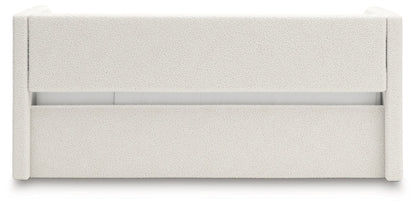 Lit de jour rembourré Arloster Twin avec rangement