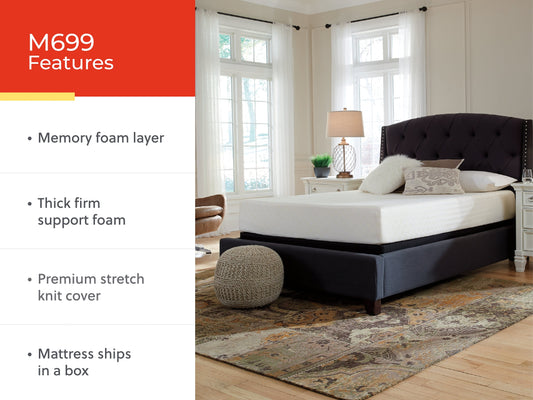 Matelas en mousse à mémoire de forme Chime de 10 pouces