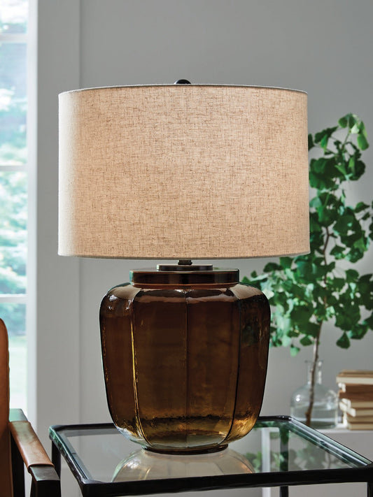 Lampe de table en verre Bainmore (1/CN)